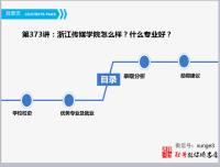 373浙江传媒学院怎么样？什么专业好？-勋哥高考志愿填报指导