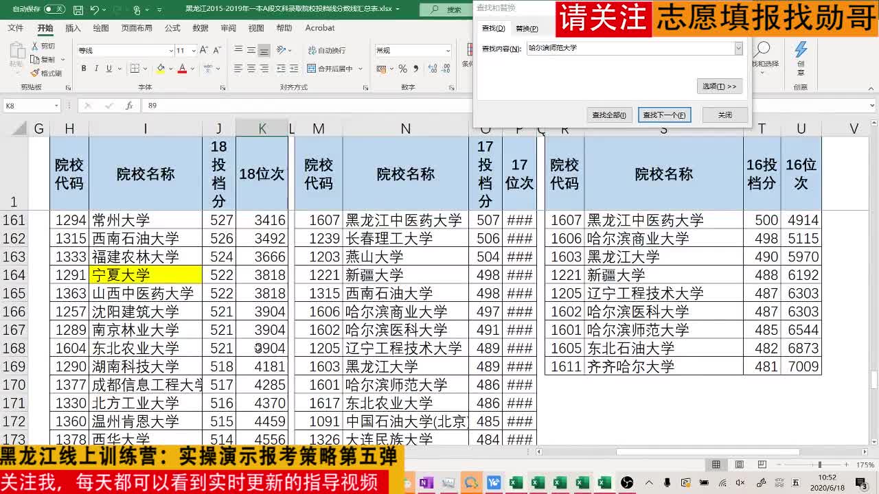 2020年黑龙江线上训练营：实操演示报考策略第五弹